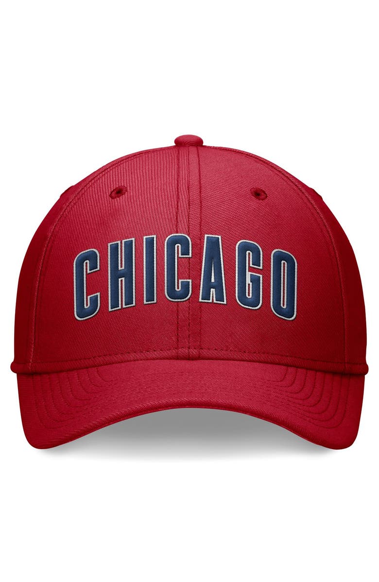 Nike Men's Nike Red Chicago Cubs Evergreen Performance Flex Hat, Alternate, color, Red