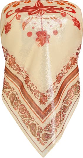 Noelle Silk Top