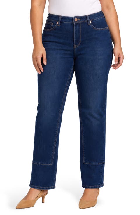 Brooke High Waist Relaxed Straight Leg Jeans