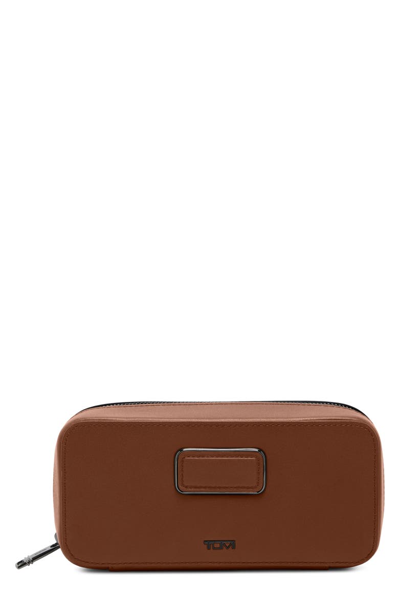 Nassau Travel Watch Case, Main, color, COGNAC