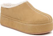Kelsi Dagger Brooklyn Torrence Faux Shearling Lined Platform Clog