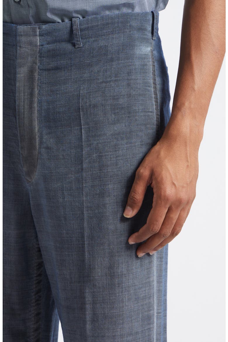 Double-Dyed Wool Trousers, Alternate, color, ARMY BLUE