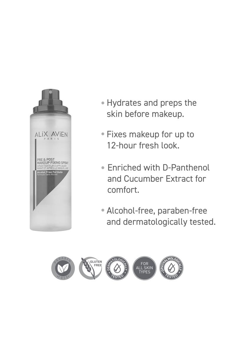 Pre & Post Makeup Fixing Spray, Alternate, color, White