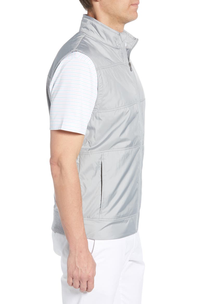 Stealth Hybrid Quilted Full Zip Vest, Alternate, color, POLISHED
