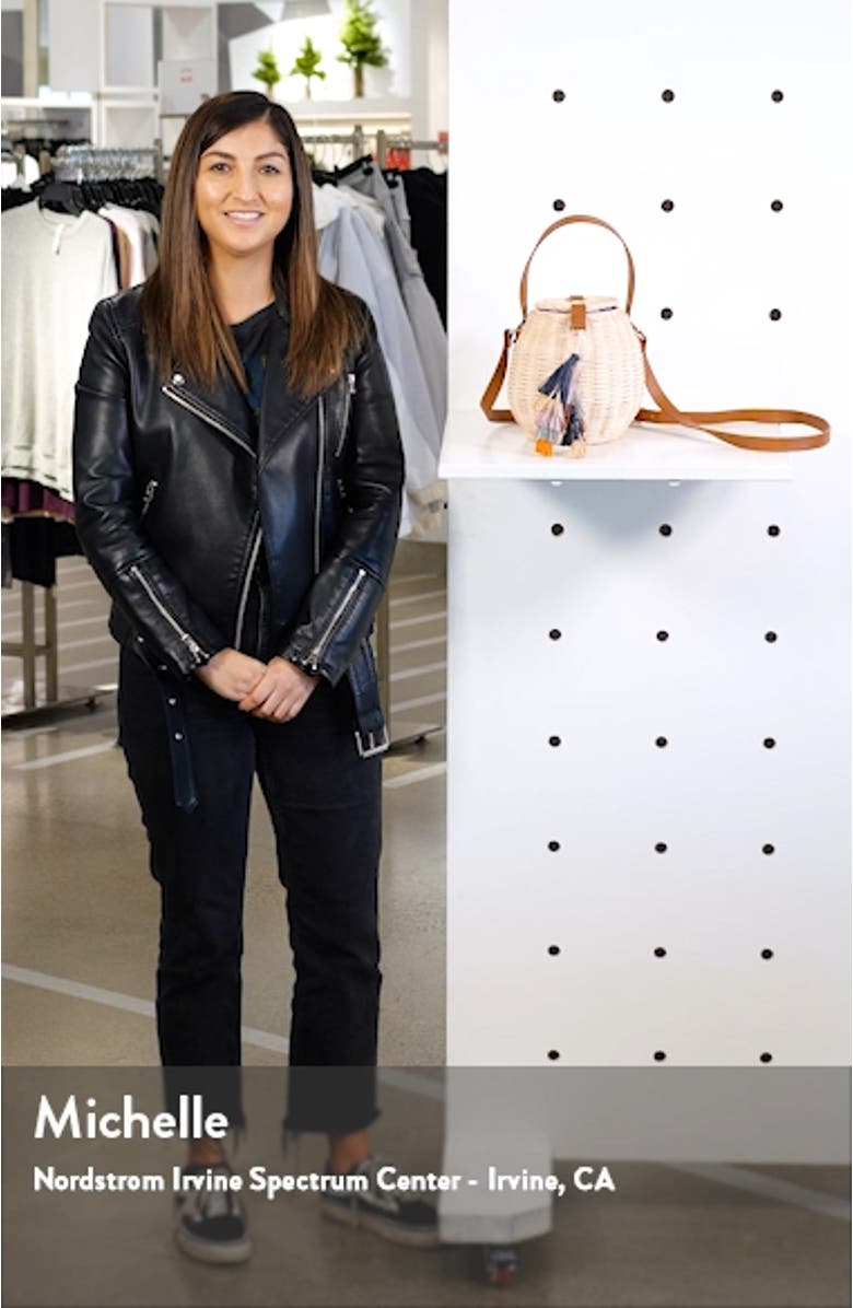 Honey Pot Basket Crossbody Bag, sales video thumbnail