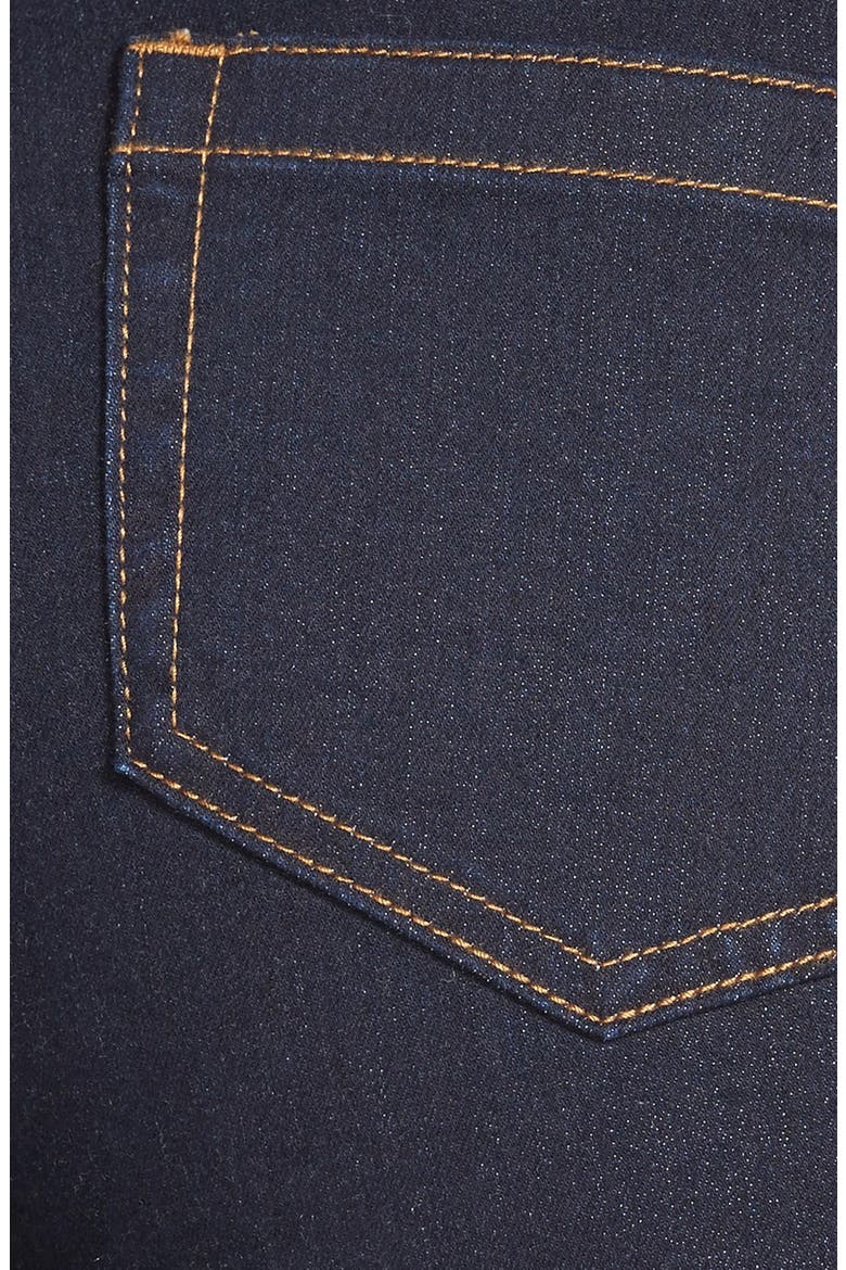 Five-Pocket Stretch Skinny Jeans, Alternate, color, MIDNITE DENIM