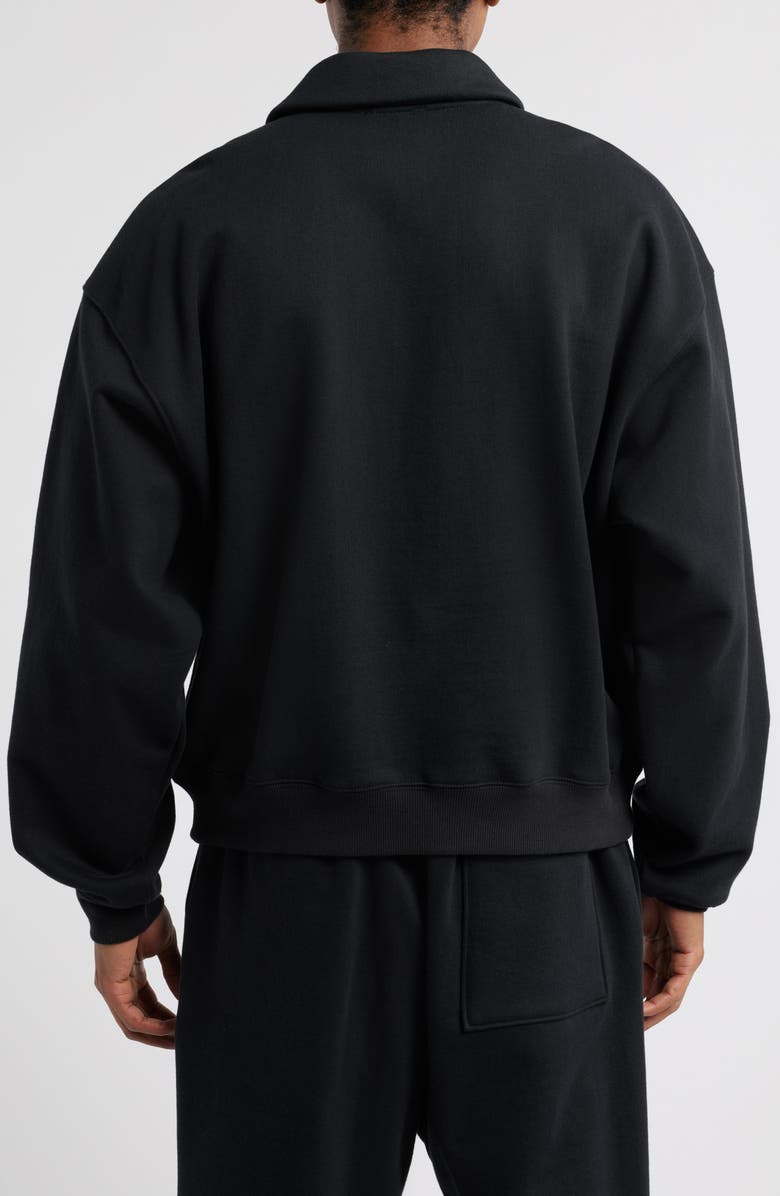 Elwood Heavyweight Fleece Polo Collar Sweatshirt, Alternate, color, 