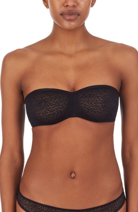 Modern Lace Strapless Underwire Bra