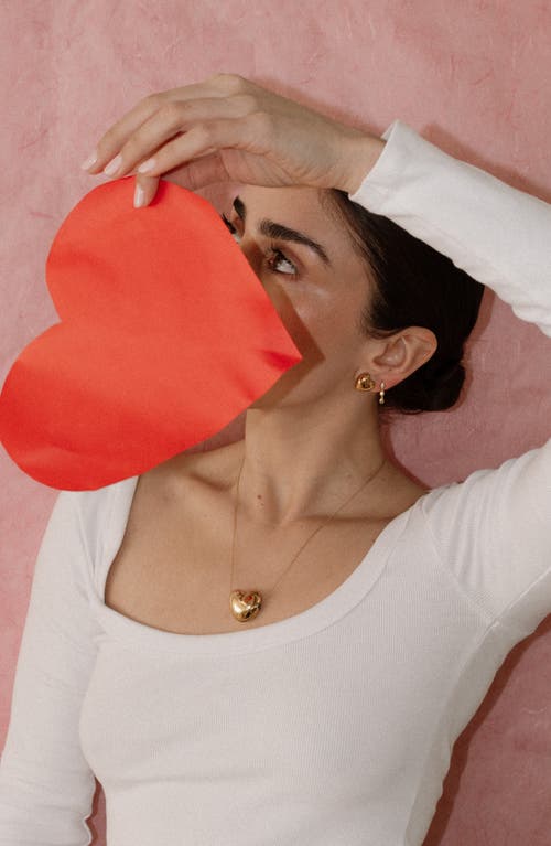 Joiana Jewelry Heart Necklace In Gold