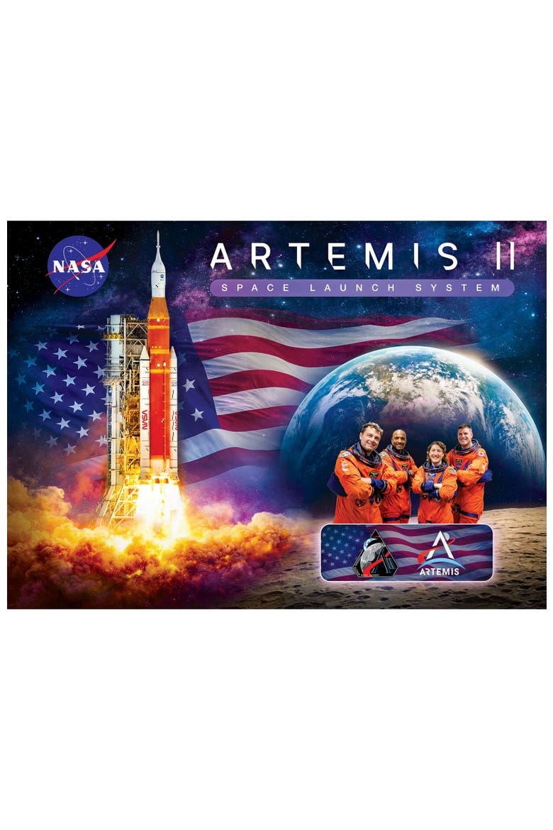 1000 Piece Jigsaw Puzzle - Artemis II Launch System - 18"x24", Alternate, color, Multicolor