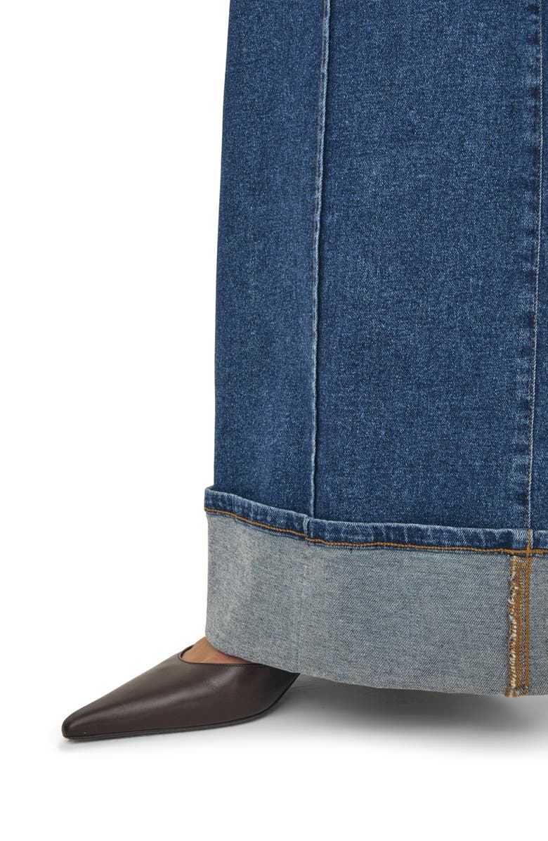 WARP+WEFT NCE High Waist Wide Leg Jeans, Alternate, color, 