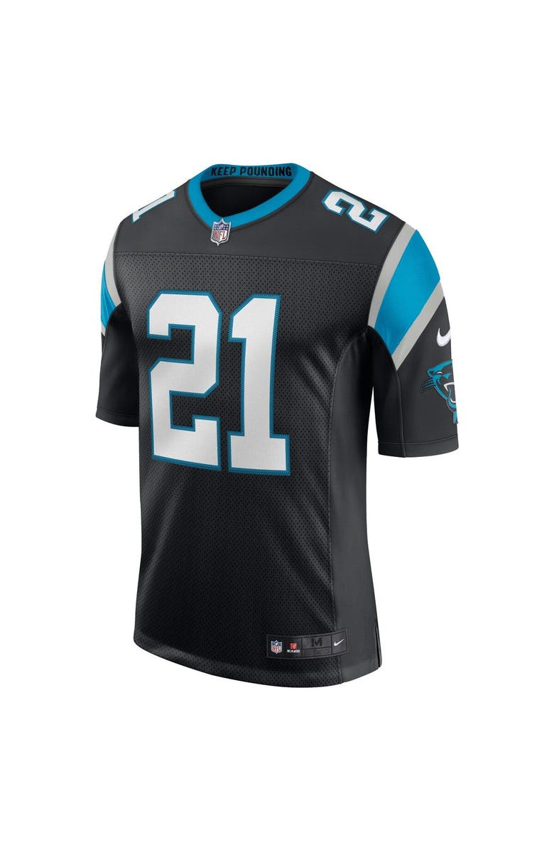 Nike Men's Nike Jeremy Chinn Black Carolina Panthers Vapor Limited Jersey, Alternate, color, 
