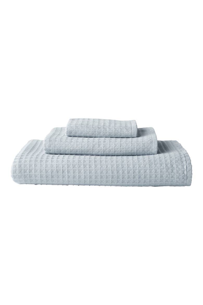 Waffle Bath Towel, Alternate, color, OCEAN