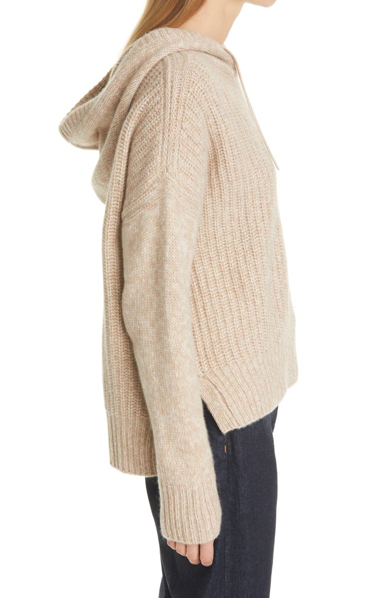 La Ligne Toujours Cashmere Hoodie, Alternate, color,