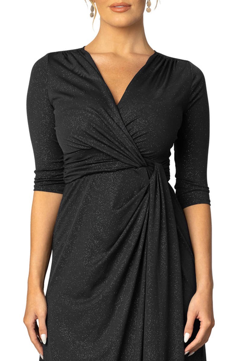 Kiyonna Romanced by Moonlight Evening Gown, Alternate, color, Midnight Star