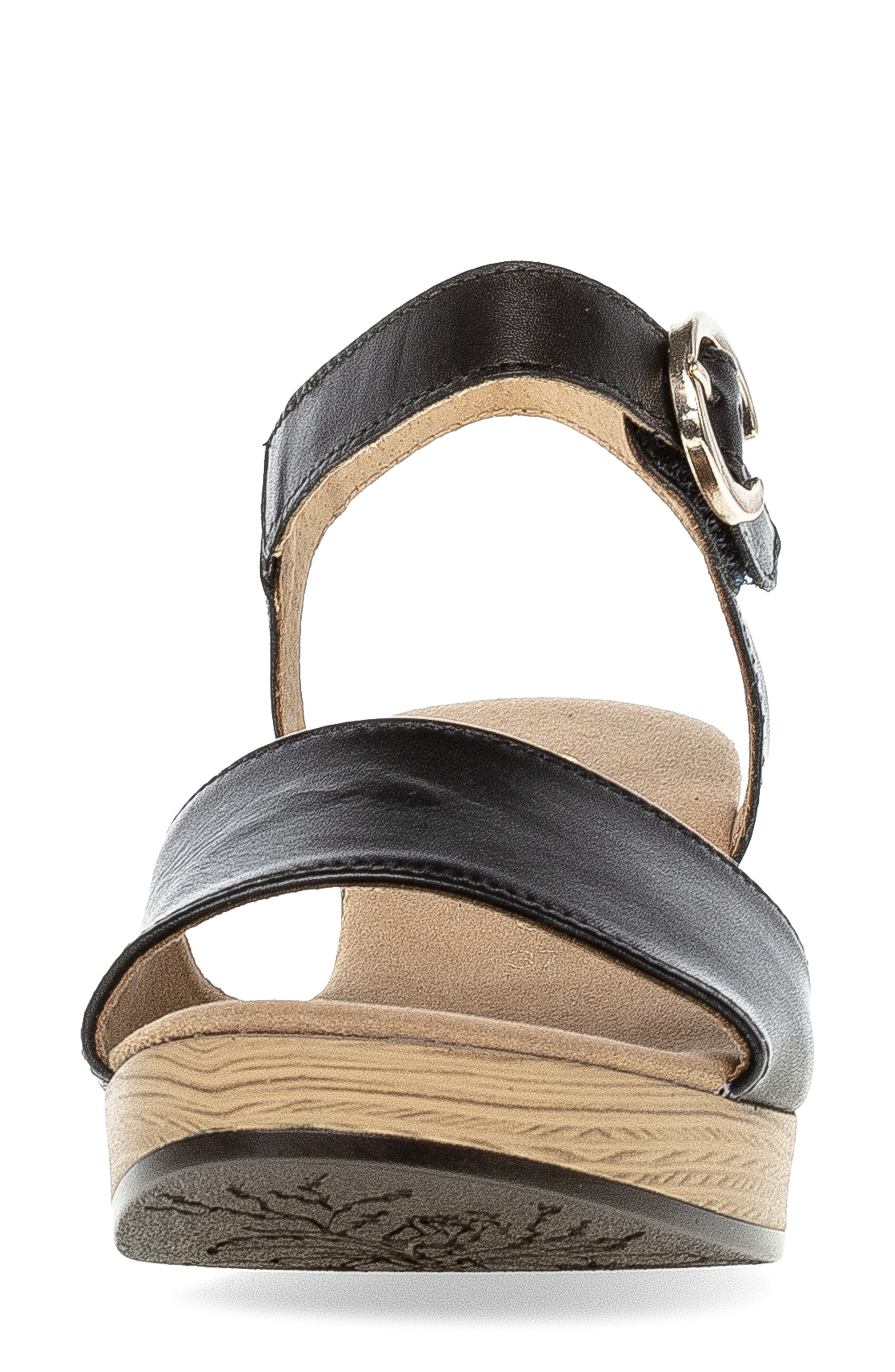 Gabor 42.071 Sandal, Alternate, color, Black