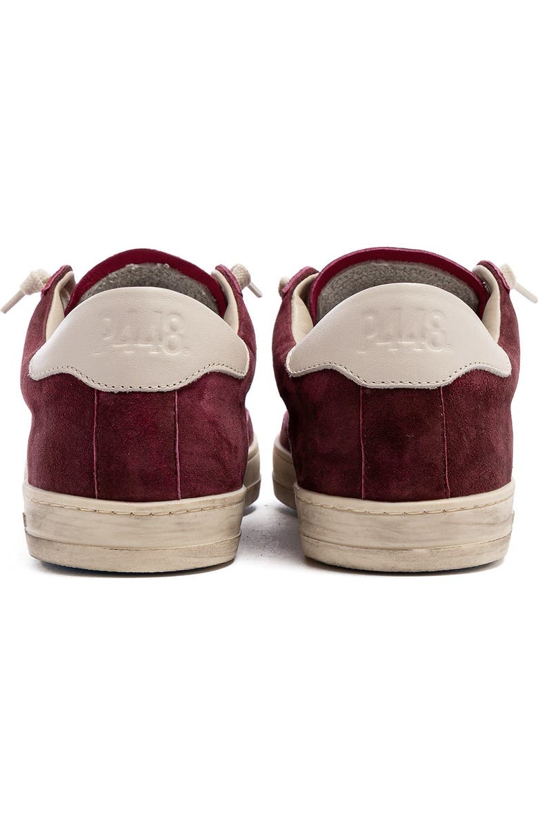 P448 John Sneaker, Alternate, color, Stitch Wine
