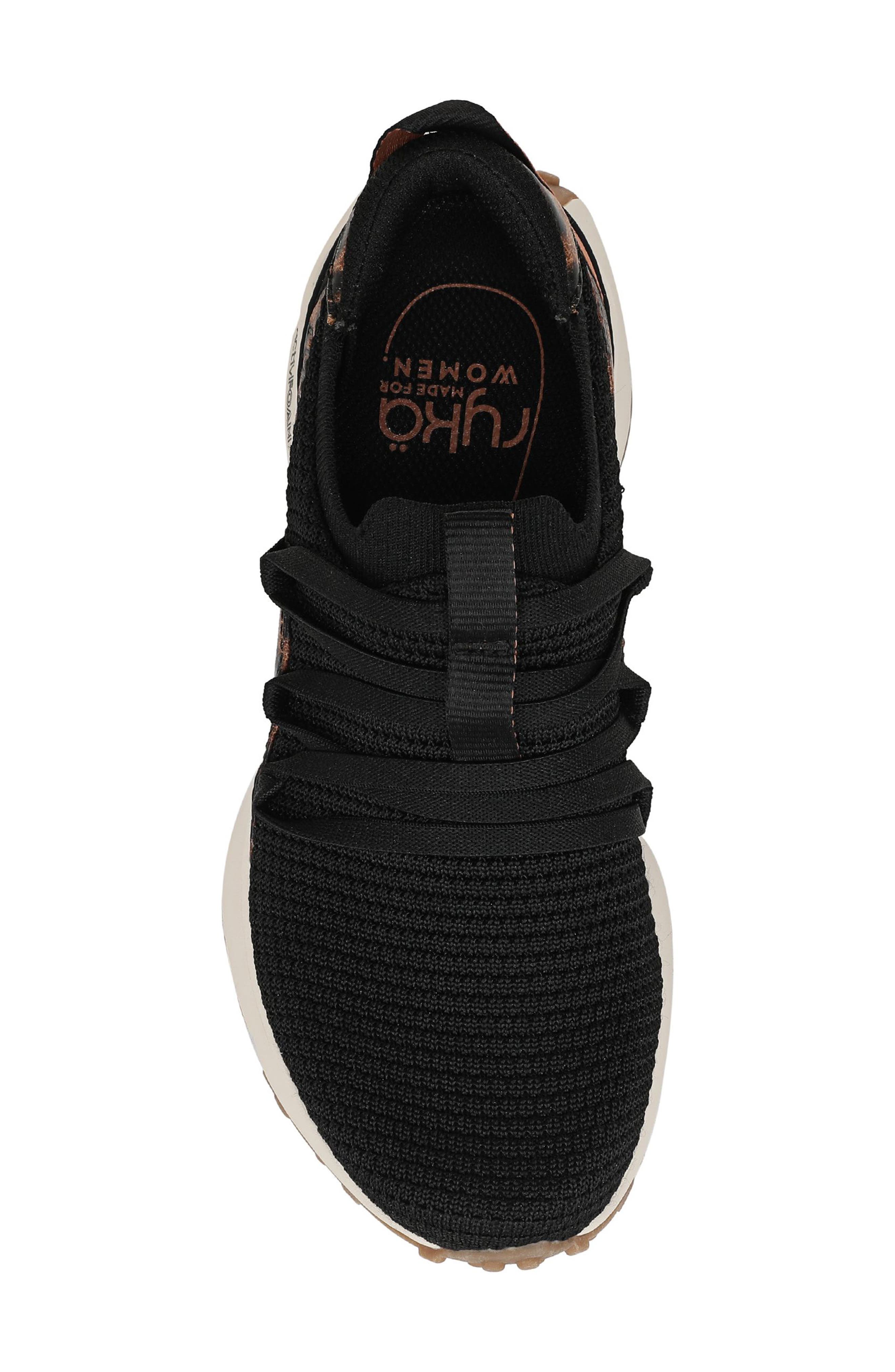 Jumpstart Lace Slip-On Sneaker, Alternate, color, BLACK LEOPARD