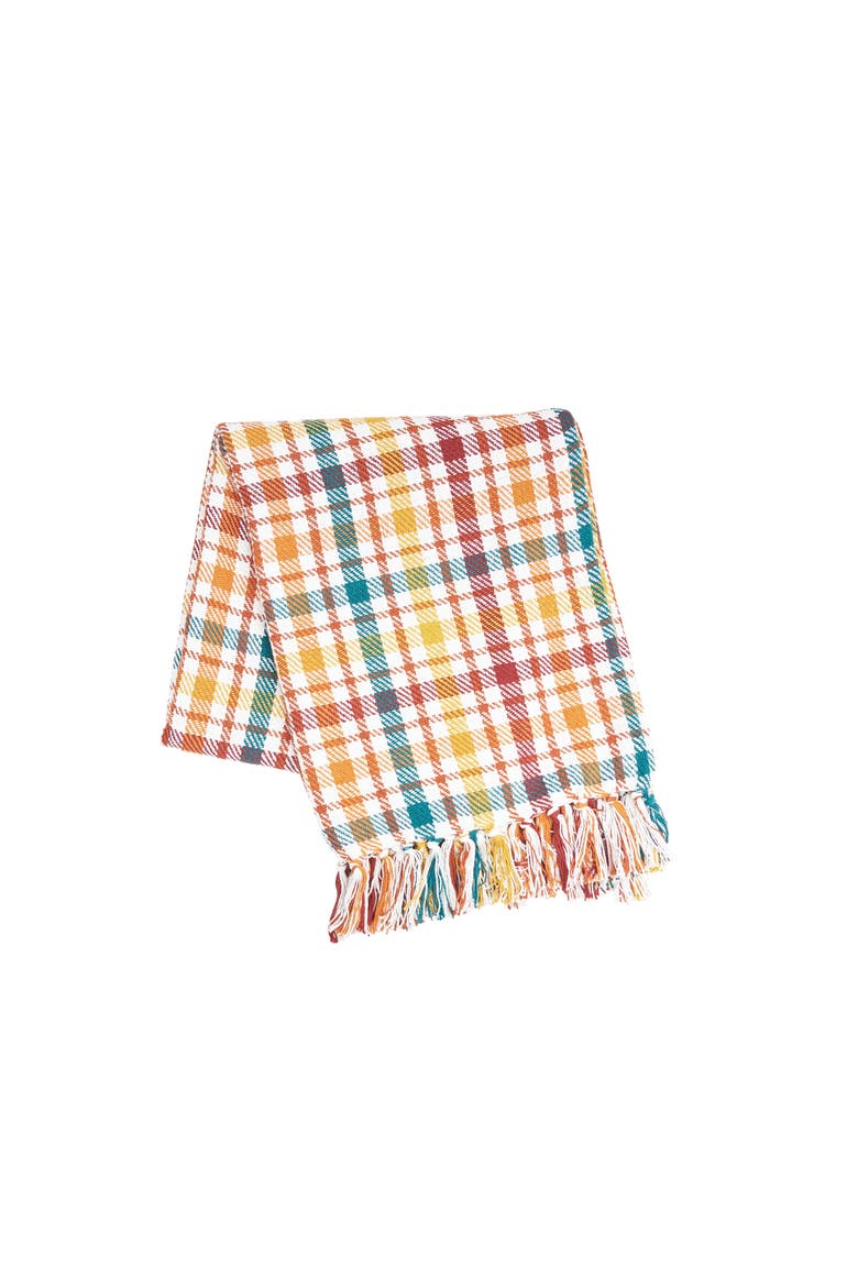Fall Plaid Throws, Alternate, color, Yellow