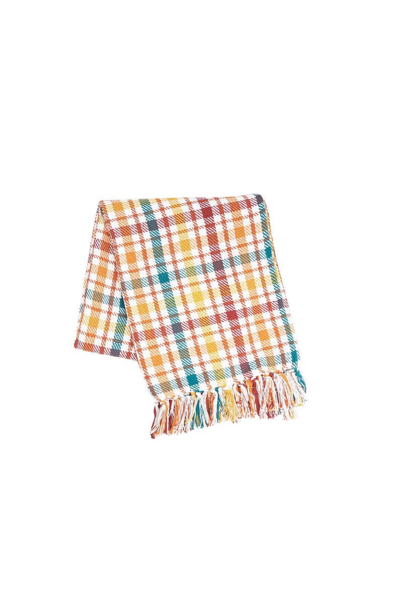 C&F Home Fall Plaid Throws, Alternate, color, Yellow