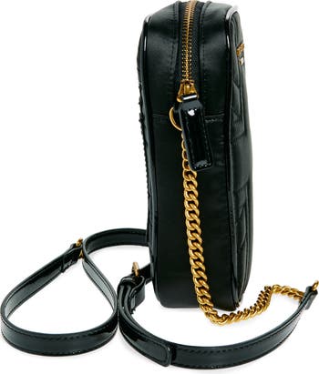 Moon Quilted Crossbody Bag