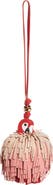 Zimmermann Parrot Fringe Leather Bag Charm