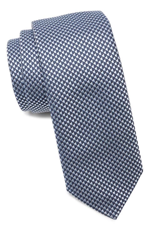Bird's Eye Silk Blend Tie