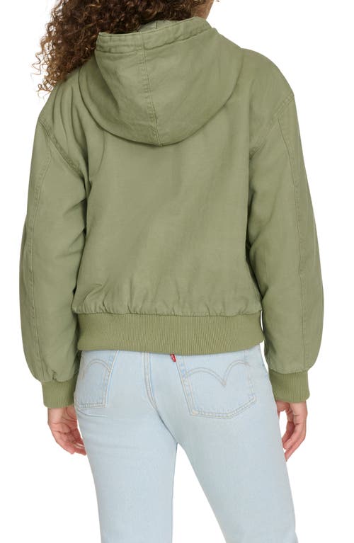Levi's® Work Cotton Canvas Zip Jacket In Sage