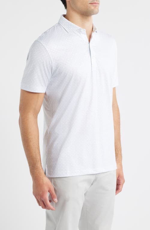 Johnnie-o Torres Performance Jersey Polo In White