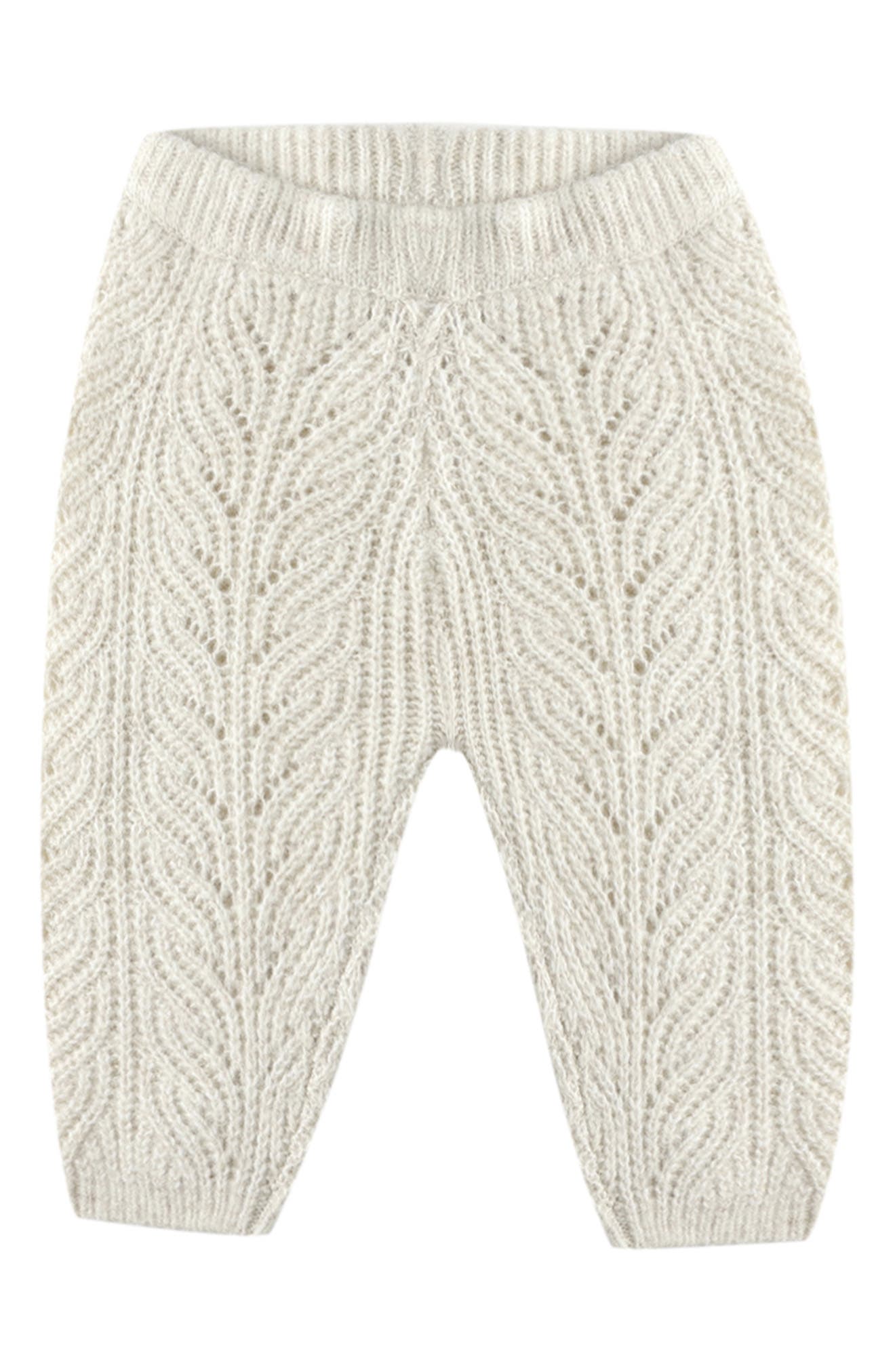 Kids' Pointelle Knit Pants