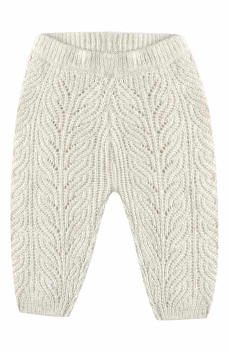Kids' Pointelle Knit Pants
