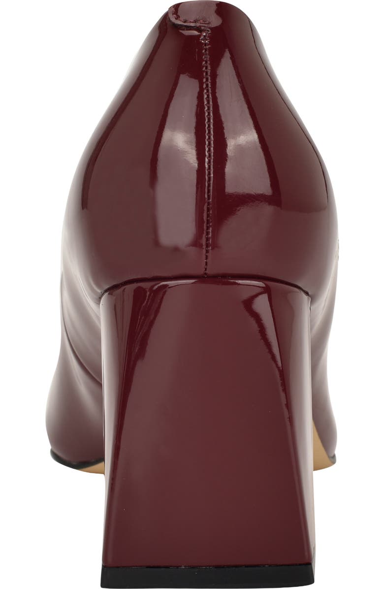 Calvin Klein Naprina Pointed Toe Mary Jane Pump, Alternate, color, Red Patent