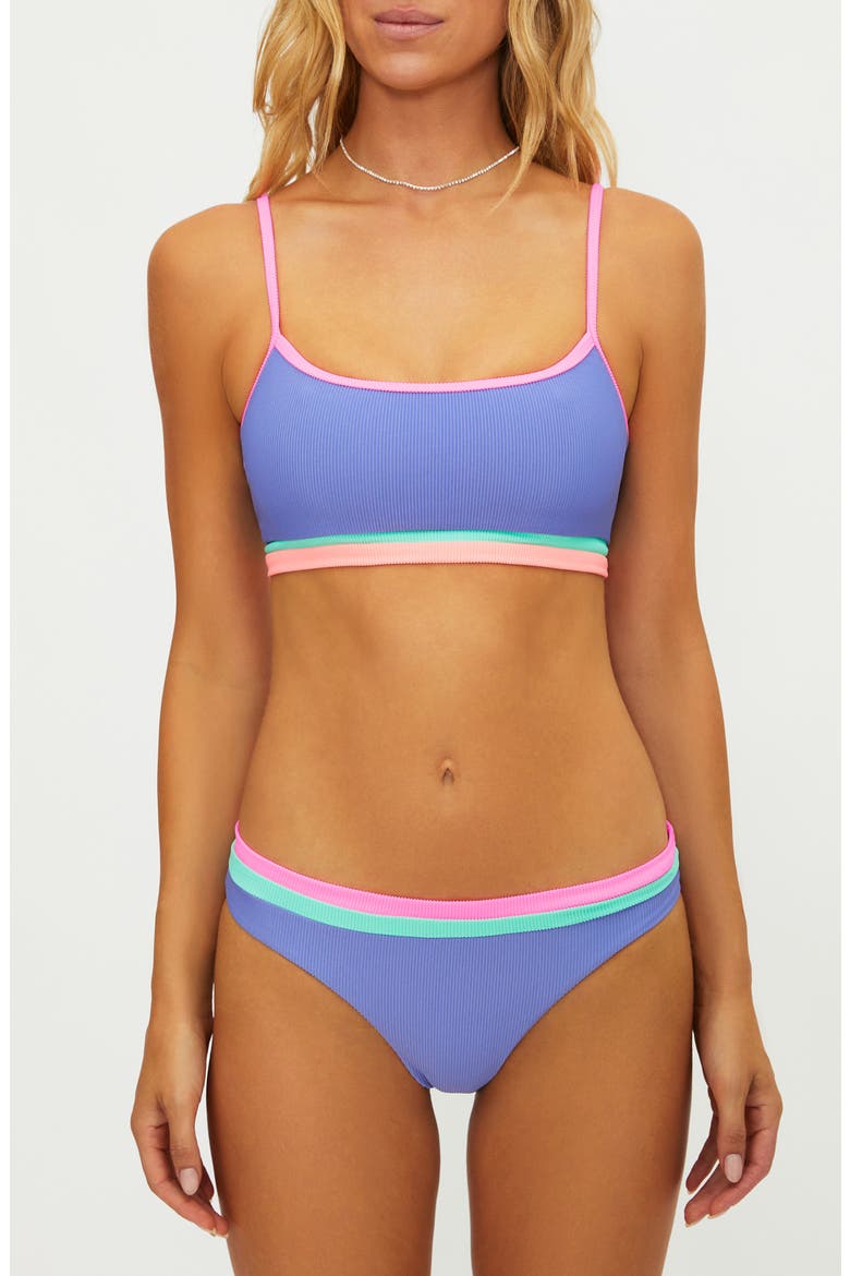 Val Colorblock Bikini Top, Alternate, color, SHERBERT SHORES COLORBLOCK
