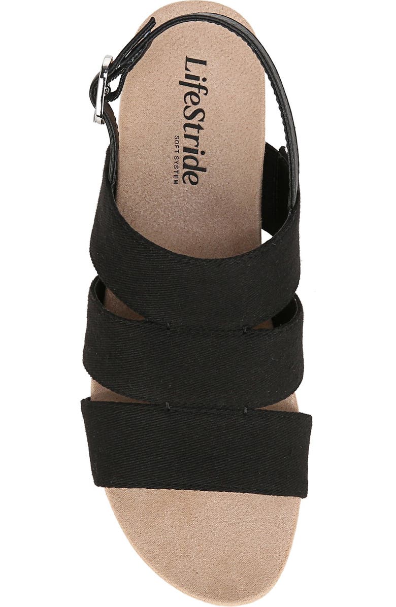 LifeStride Darby Platform Wedge Sandal, Alternate, color,