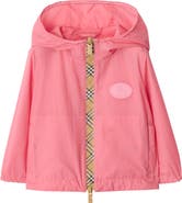 Burberry Checker-tape Nylon Hooded Jacket