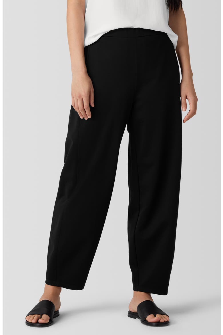 Lantern Ankle Pants, Main, color, BLACK