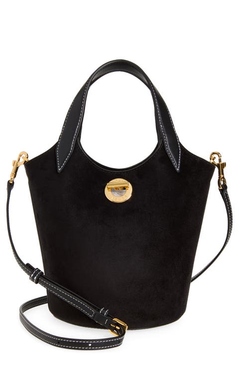 Anchor Leather & Suede Handbag