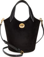 Veronica Beard Anchor Leather & Suede Handbag