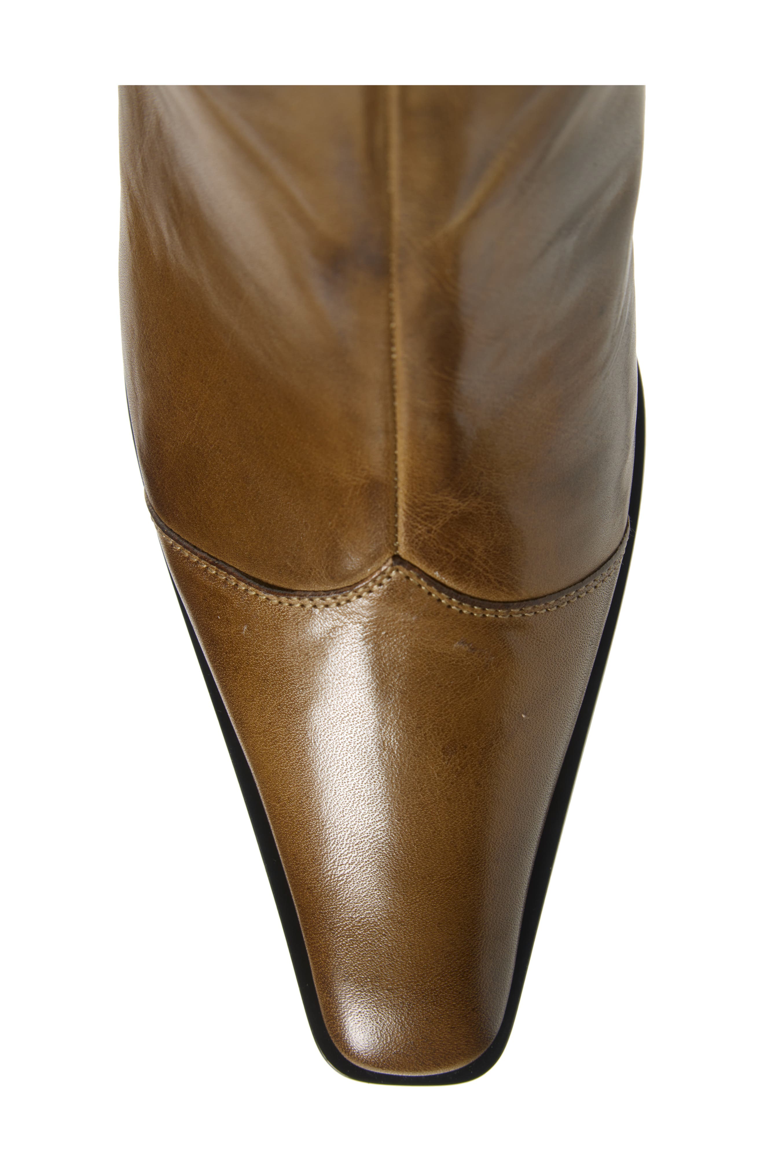 Jeffrey Campbell Be Bold Western Boot, Alternate, color, Olive Distressed