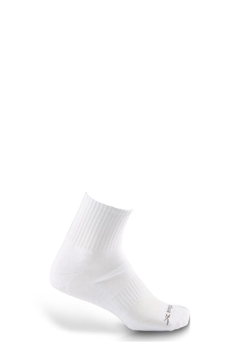 Big & Tall Vector 6-pk Quarter-Top Socks, Alternate, color, WHITE
