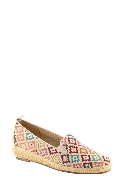 Sangria Woven Espadrille Flat (Women)