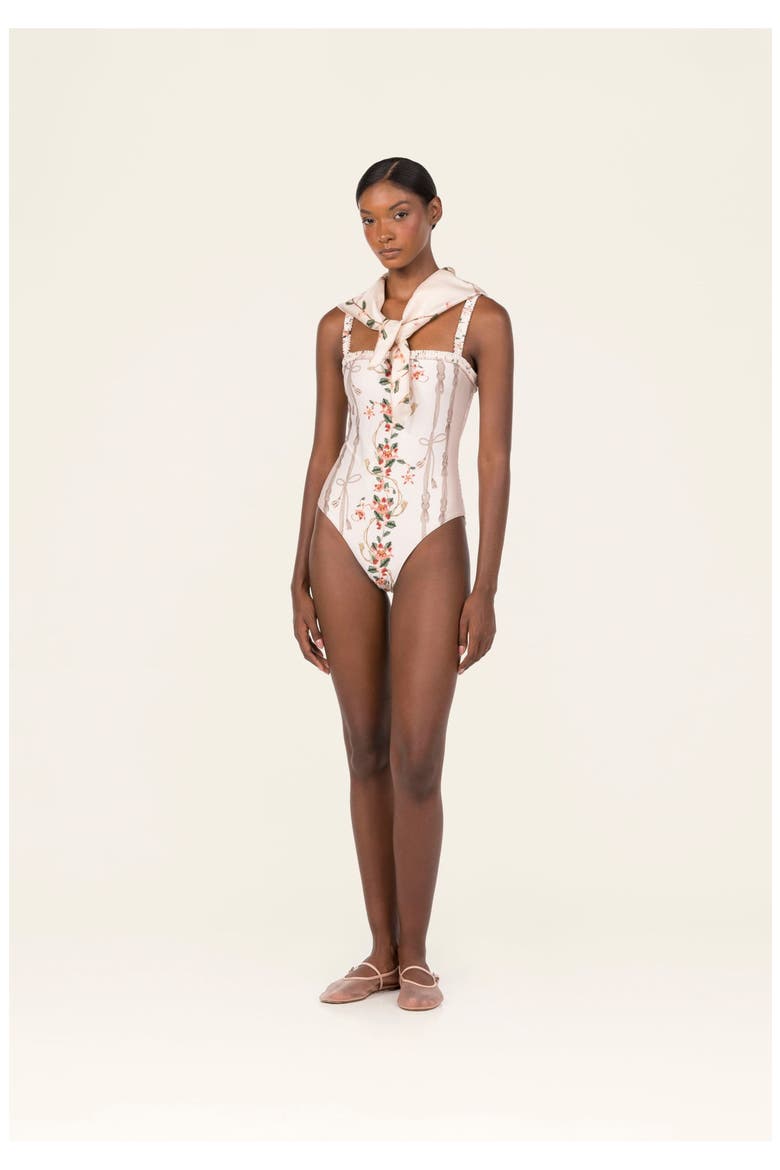 Ceiba Navegante Scarf, Alternate, color, Ivory