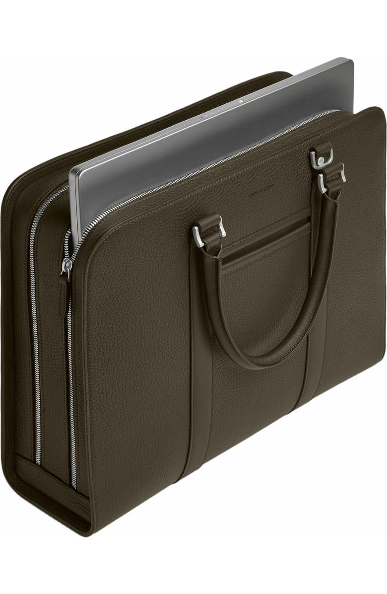 Carl Friedrik Palissy Double Briefcase, Alternate, color, Dark Olive