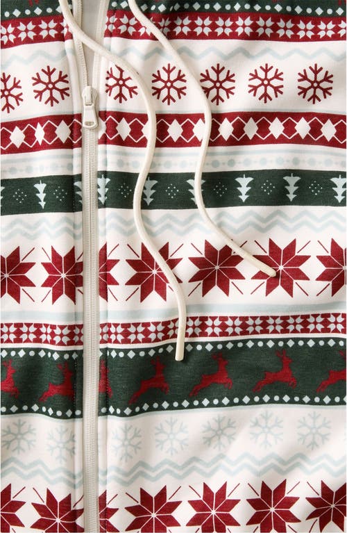 Fabletics The Go-to Fleece Hooded Jumpsuit In Multi