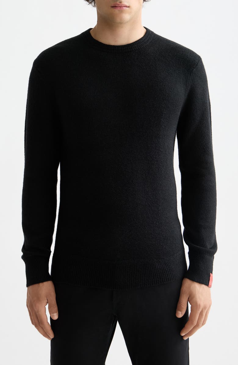 Scotch & Soda Soft Knit Crewneck Sweater, Main, color, Meteorite