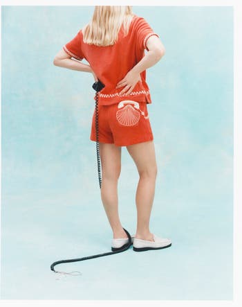 'Shellphone Booty Call' Mini Shorts