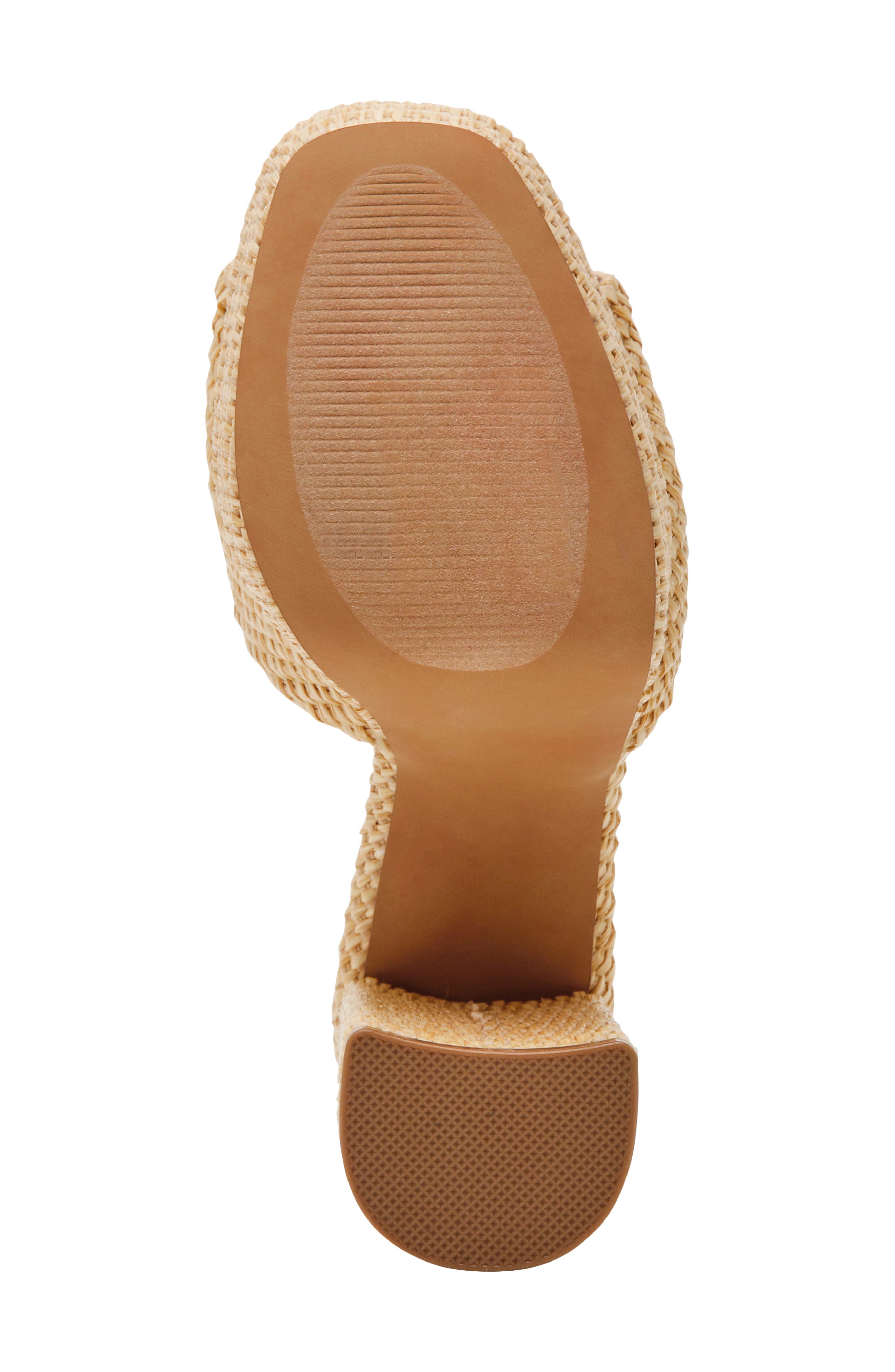Steve Madden Joel Platform Sandal, Alternate, color, Natural Raffia