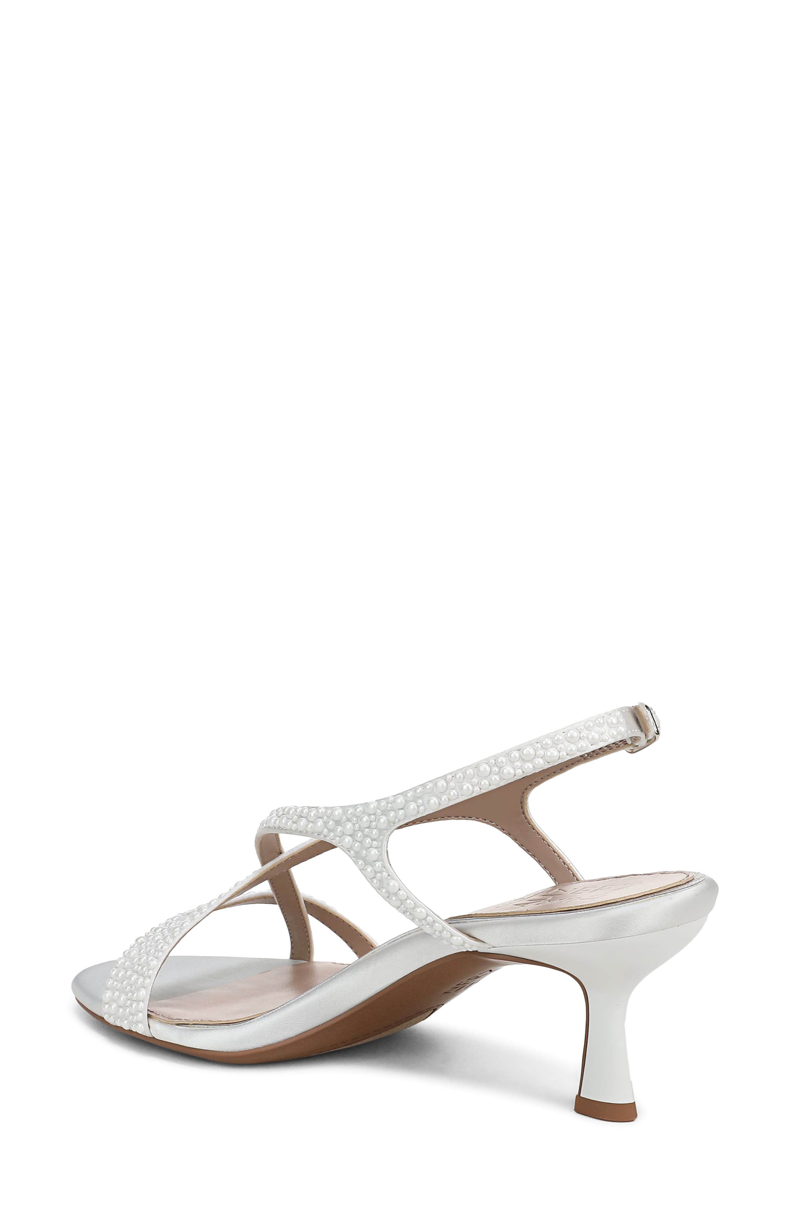 Naturalizer Truly Slingback Sandal, Alternate, color, Silk White