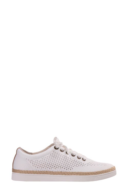 Revitalign Macey Perforated Sneaker In White