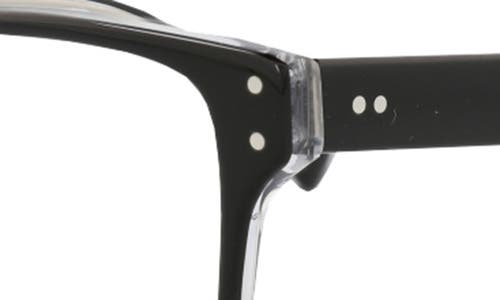 Maui Jim Core Optical 53mm Square Reading Glasses In Black